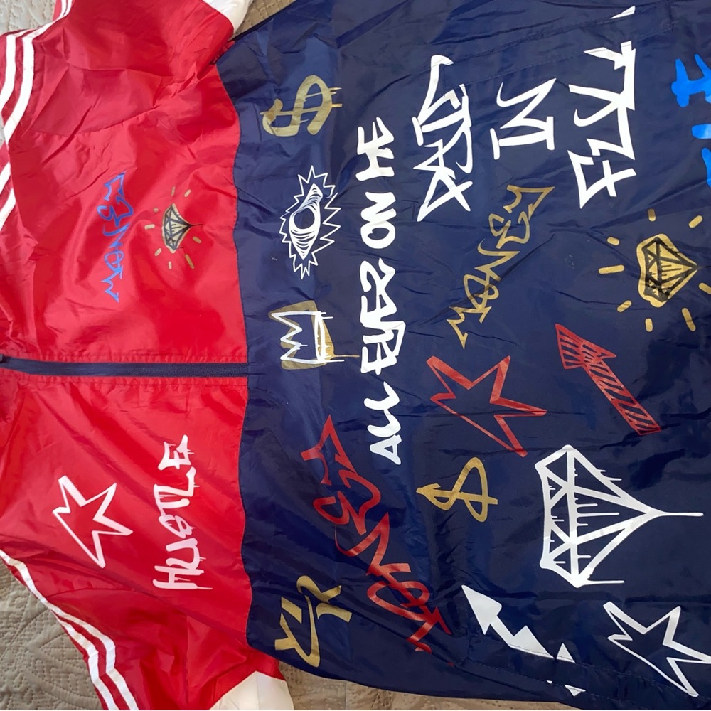 Brand new custom windbreaker